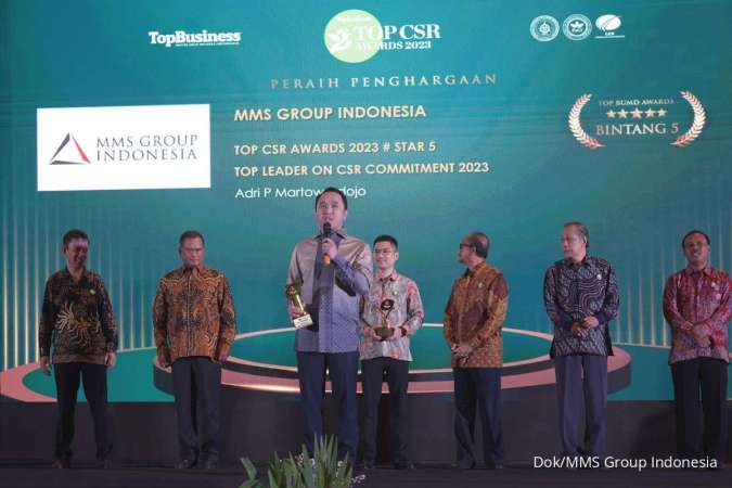 Predikat Tertinggi Excellence Top CSR Awards 2023 Diraih MMS Group Indonesia