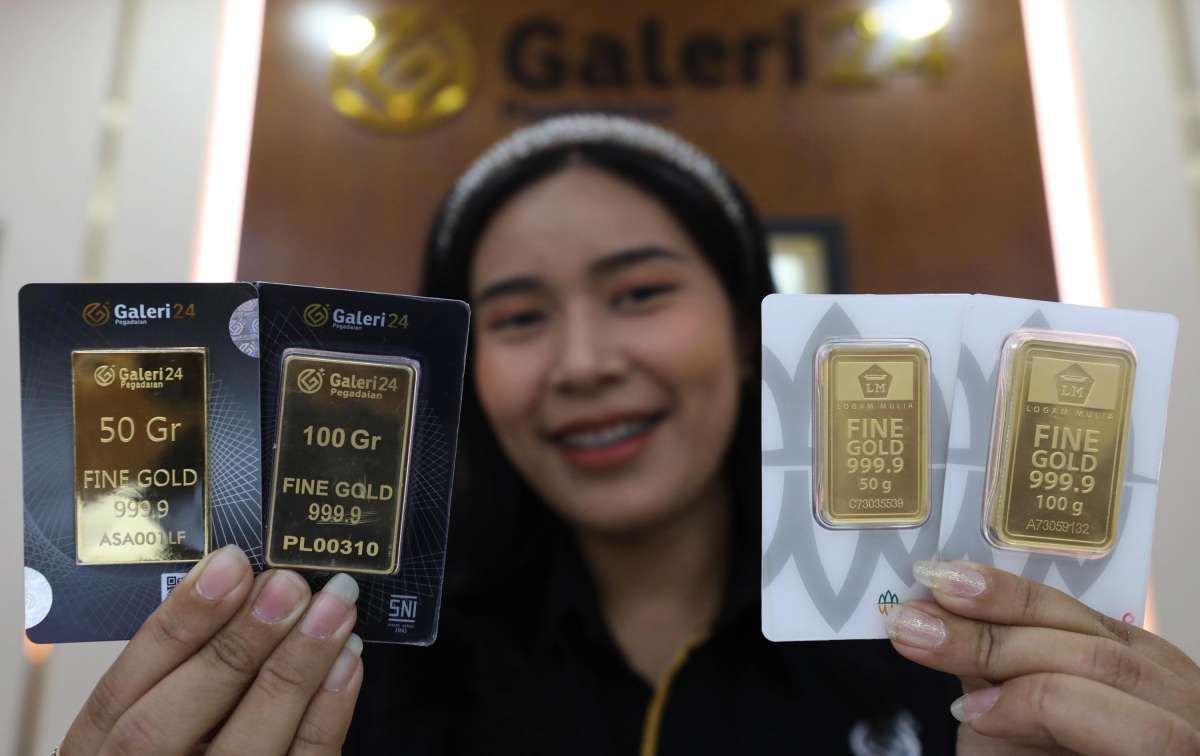 Harga Emas di Pegadaian Mulai Menguat