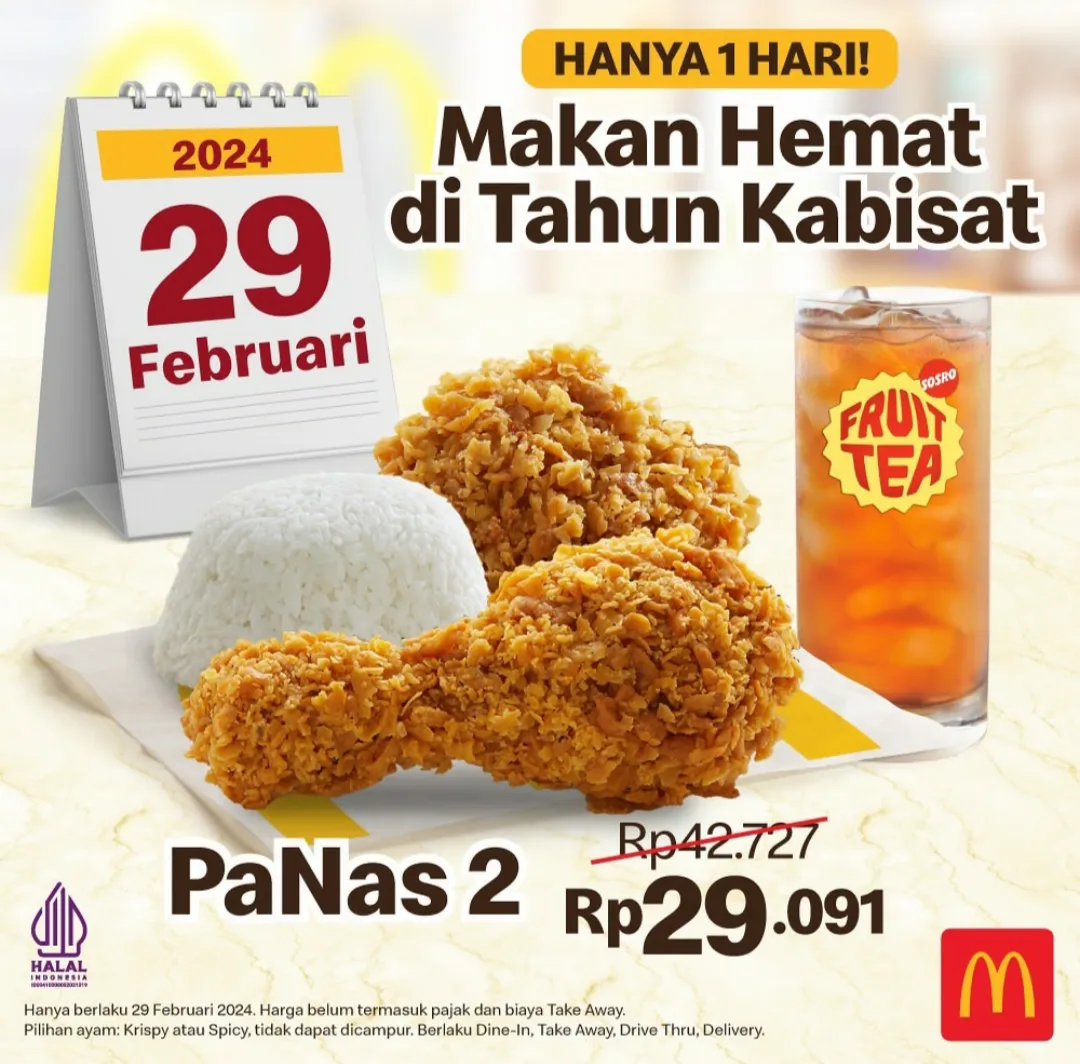 Promo McD Tahun Kabisat
