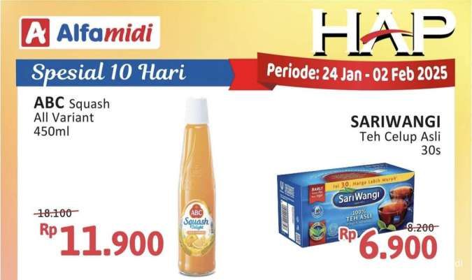 Katalog Promo Alfamidi Hemat Satu Pekan Periode 24 Januari-2 Februari 2025