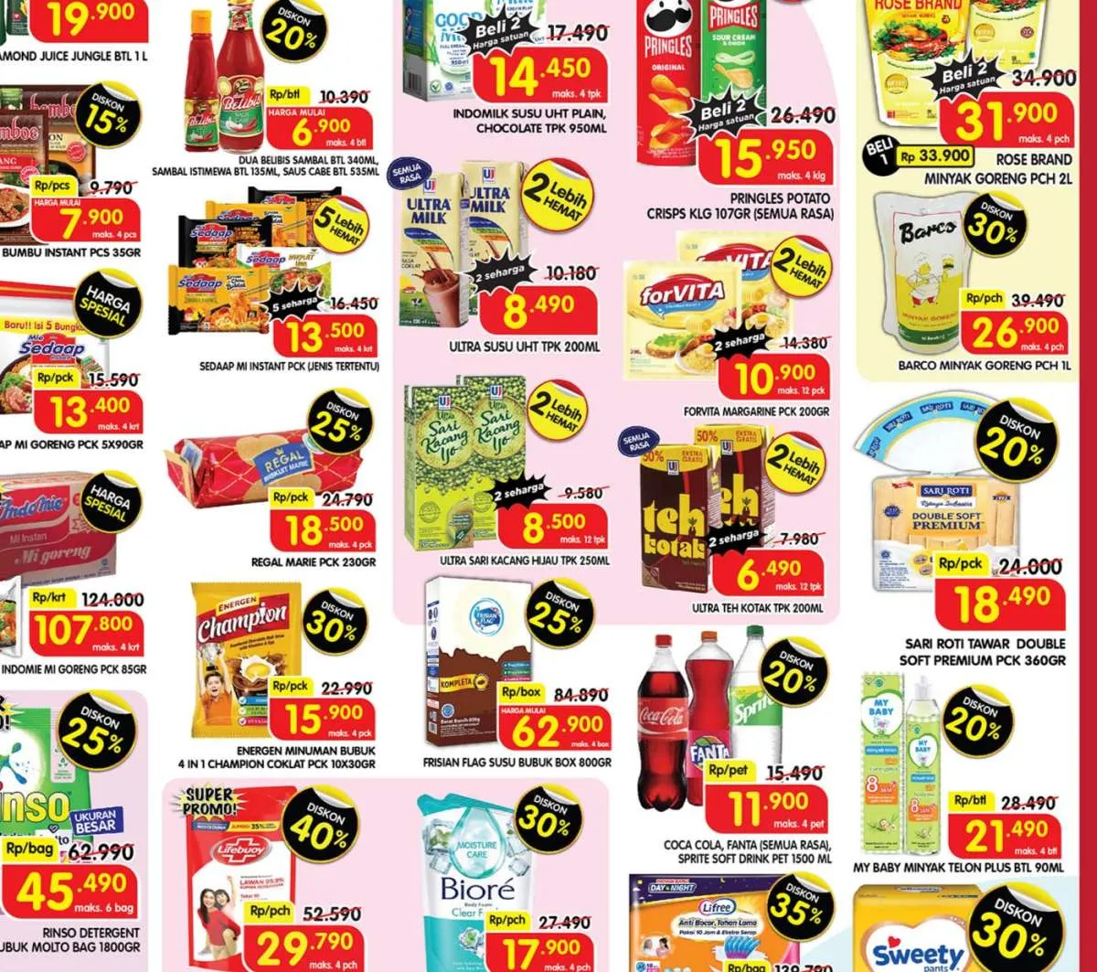 Promo JSM Superindo Terbaru 30 Juni-2 Juli 2023, Diskon s/d 55% dan Beli 2 Gratis 1