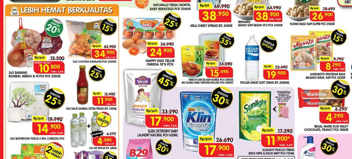 Promo Superindo 13-16 Desember 2021, Manfaatkan Diskon Dahsyat Desember di Awal Pekan