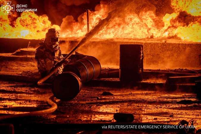 Rusia Lancarkan Serangan Terbesar atas Ukraina setelah Pertemuan Trump-Zelensky