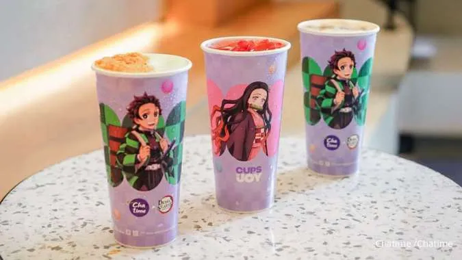 Ada Minuman Edisi Demon Slayer di Chatime, Ini Pilihannya