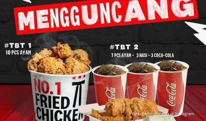 Promo KFC The Best Thursday di 24 Maret 2022, Paket Menarik Hanya di Hari Kamis!