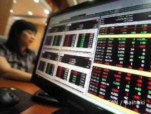 Indeks masih merangkak turun dan berakhir di posisi 3.712 pada sesi I