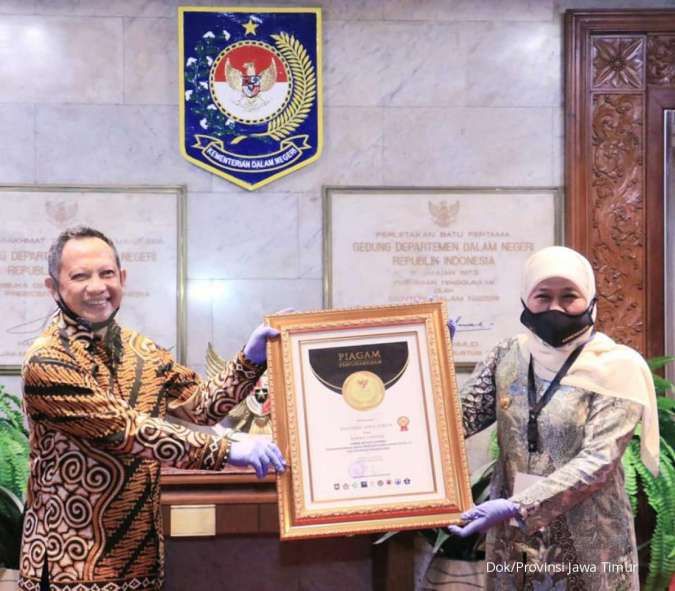 Kunci Jawa Timur raih dua penghargaan dari pemerintah pusat dalam tangani corona 