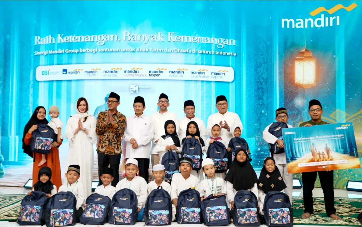 Ramadan Berkah, Bank Mandiri Santuni 57.600 Anak Yatim & Lansia