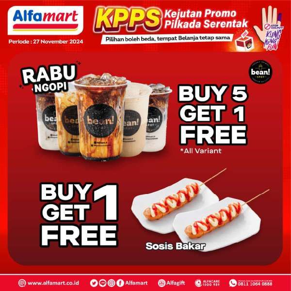 Promo Pilkada di Alfamart 27 November 2024