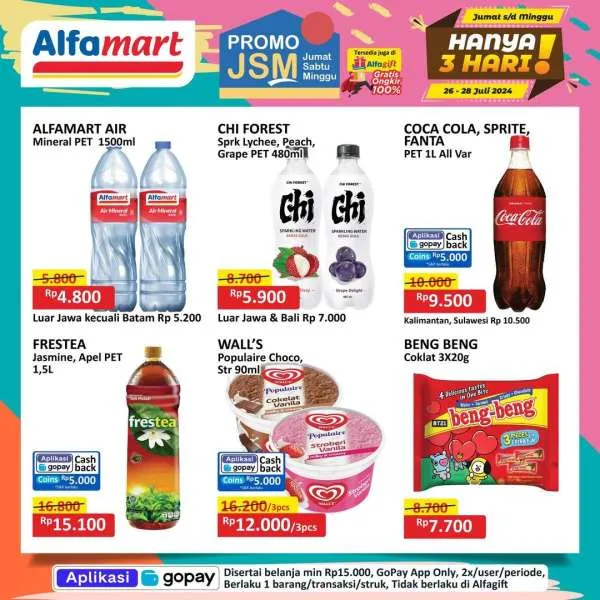 Promo JSM Alfamart Periode 26-28 Juli 2024