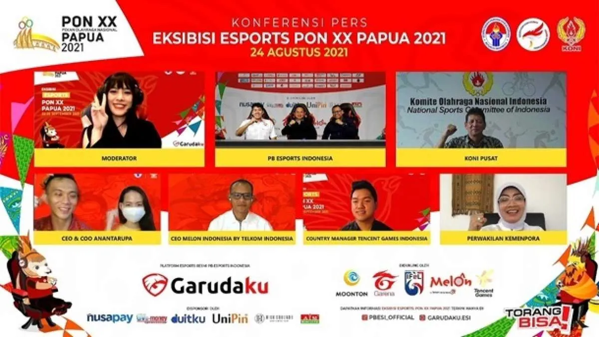 Laga persahabatan e-sports game Lokapala di PON XX Papua