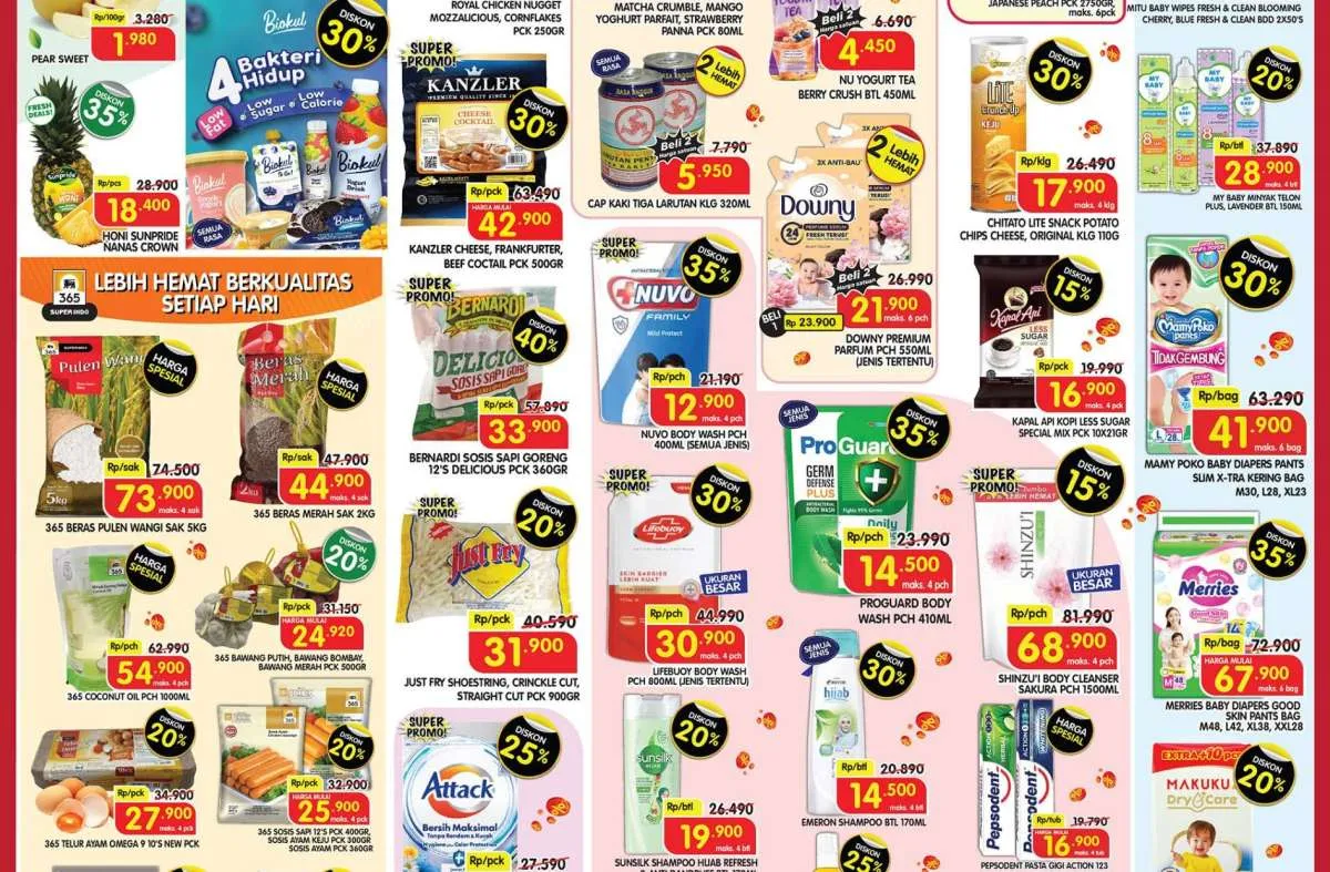 Promo JSM Superindo Periode 1-3 Mei 2026, Minyak Goreng-Sabun Cair Diskon hingga 40%