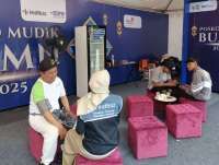 Telkom melalui IndiBiz Buka Posko Mudik BUMN 2025 di Ketapang, Banyuwangi