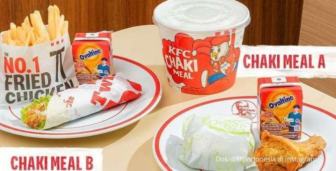 Promo KFC Hari Ini 1 November 2022, Chaki Meal Harga Hemat untuk Anak