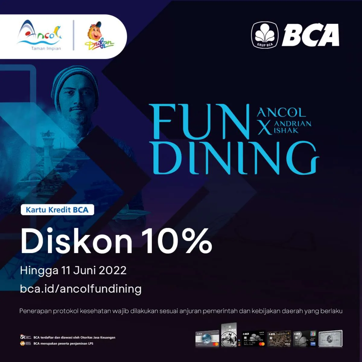 Promo Dufan Fun Dining Season 4, Dapatkan Diskon 10% dengan Kartu BCA