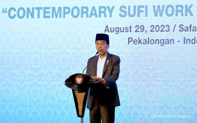 Presiden Jokowi membuka Muktamar Sufi Internasional 