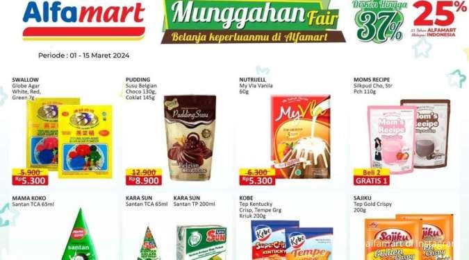 Promo Alfamart Munggahan Spesial Ramadhan Maret 2024, Belanja Mulai Rp 2.000 Saja