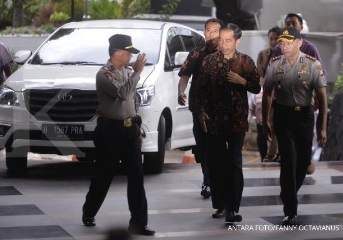 Jokowi: Puasa tidak puasa tetap blusukan