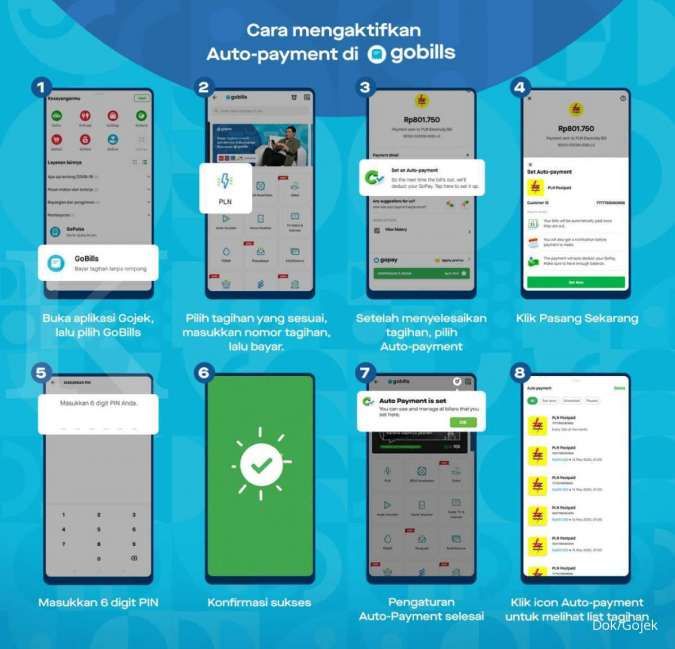 Bebas Repot Bayar Tagihan lewat Fitur Auto-payment di GoBills