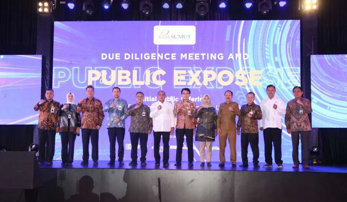 Lewat IPO, Bank Sumut Tawarkan 23% Sahamnya ke Publik