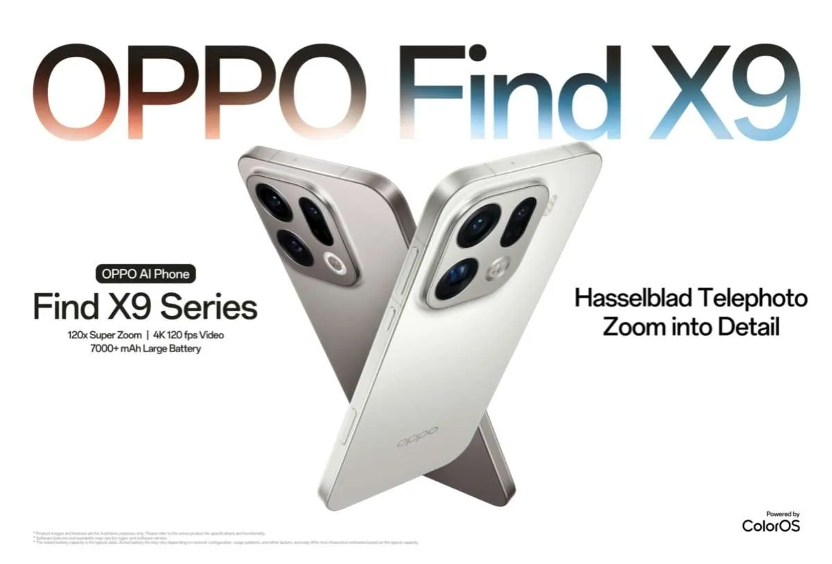 OPPO Find X9 Series Rilis di Indonesia, Cek Jadwal Pre-Order dan Spesifikasinya