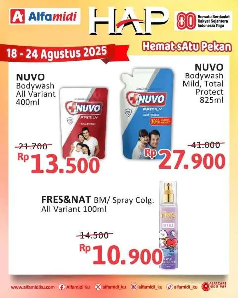 Promo Alfamidi Hemat Satu Pekan Periode 18-24 Agustus 2025