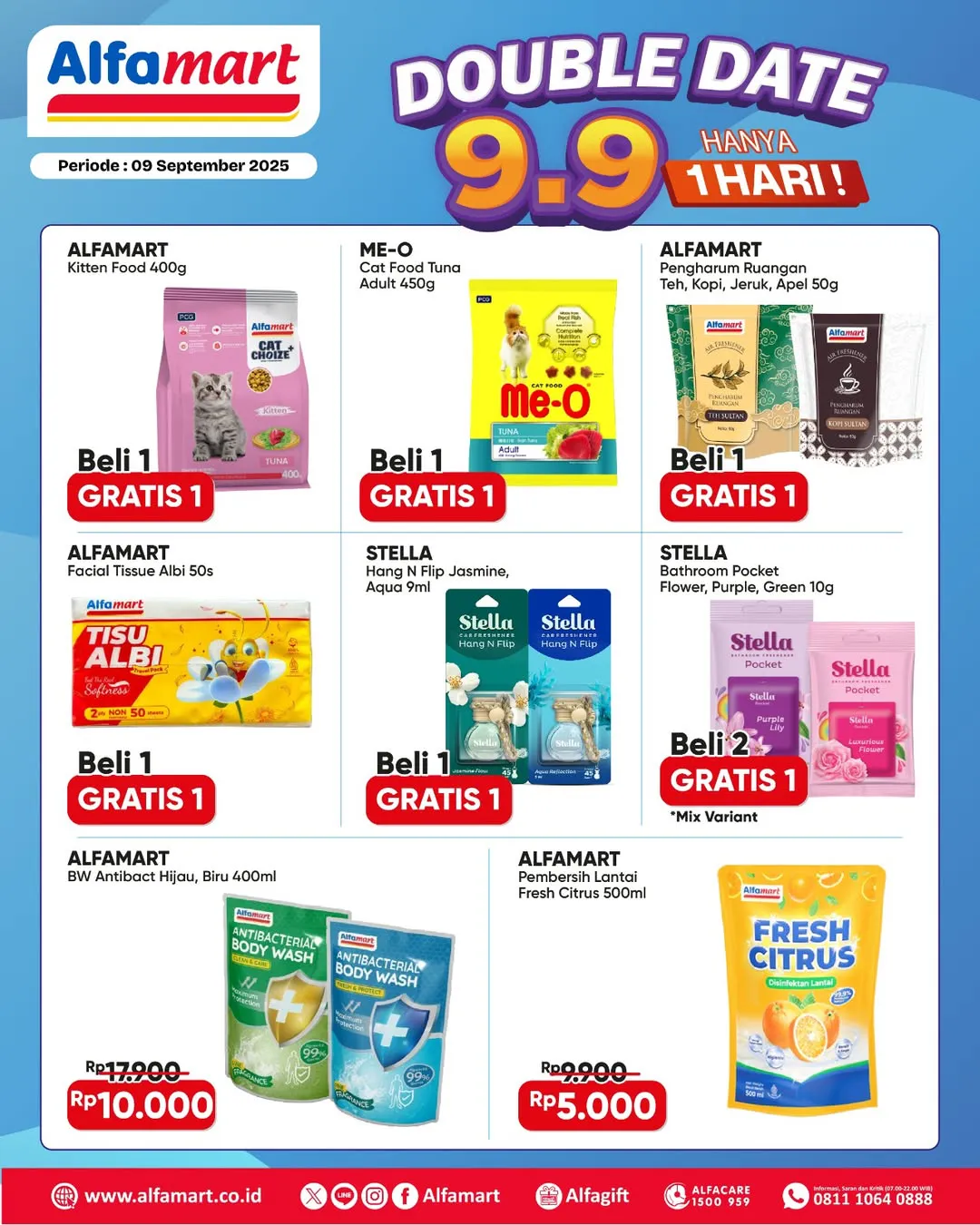 Promo 9.9 Alfamart Periode 9 September 2025