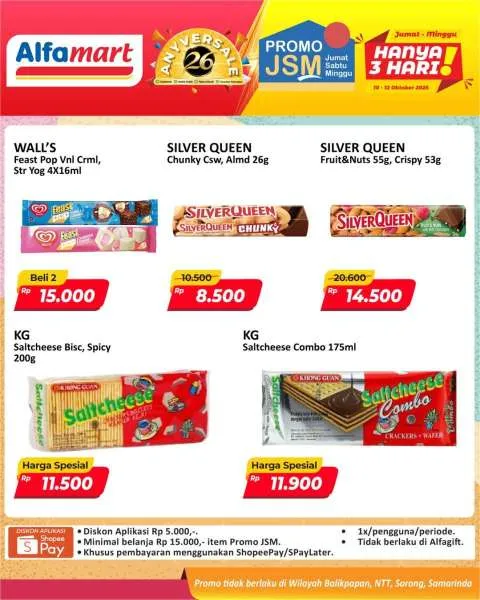 Promo JSM Alfamart Periode 10-12 Oktober 2025