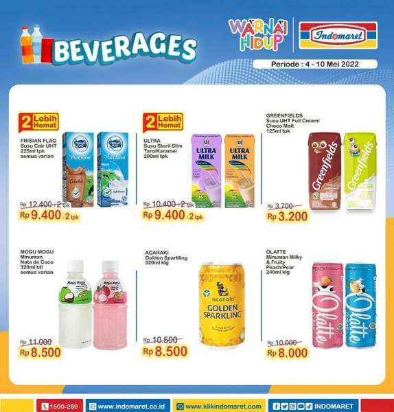 Promo Indomaret Super Hemat Mingguan Mulai 4-10 Mei 2022