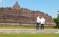 Indonesia–Prancis Luncurkan Kemitraan Strategis Kebudayaan di Candi Borobudur