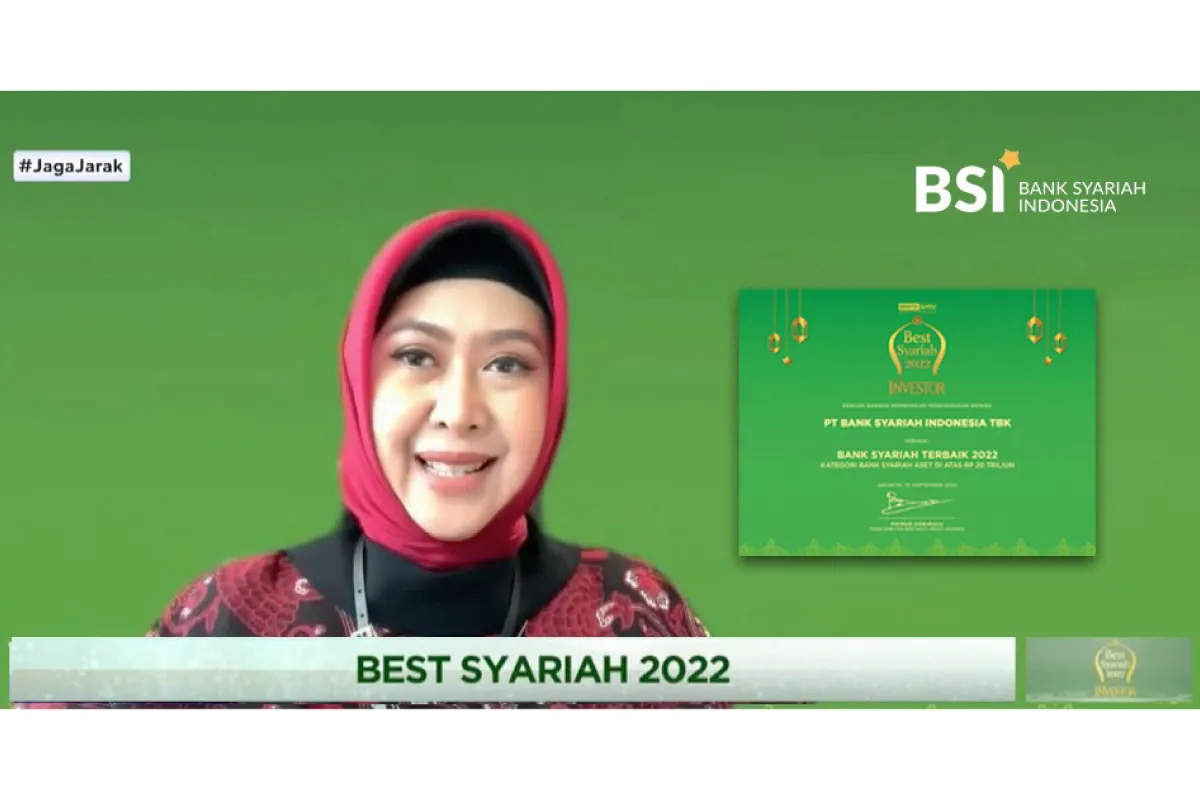 Unggul di Industri,BSI Dinobatkan sebagai BankSyariah Terbaik versi Best Syariah2022