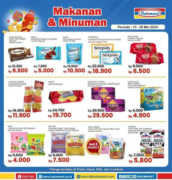 Promo Indomaret Super Hemat Terbaru 15-28 Mei 2024