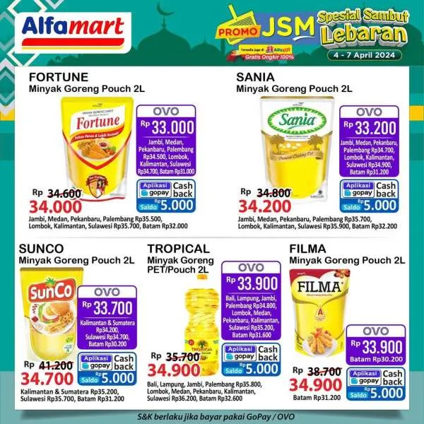 Promo JSM Alfamart Spesial Sambut Lebaran Periode 4-7 April 2024