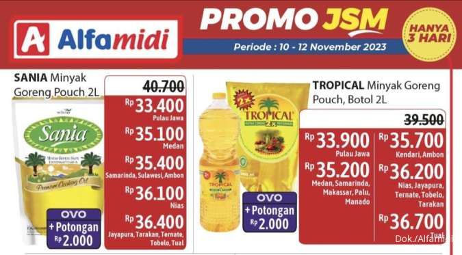 Katalog Promo JSM Alfamidi Periode 10-12 November 2023, Lebih Hemat Hanya 3 Hari!