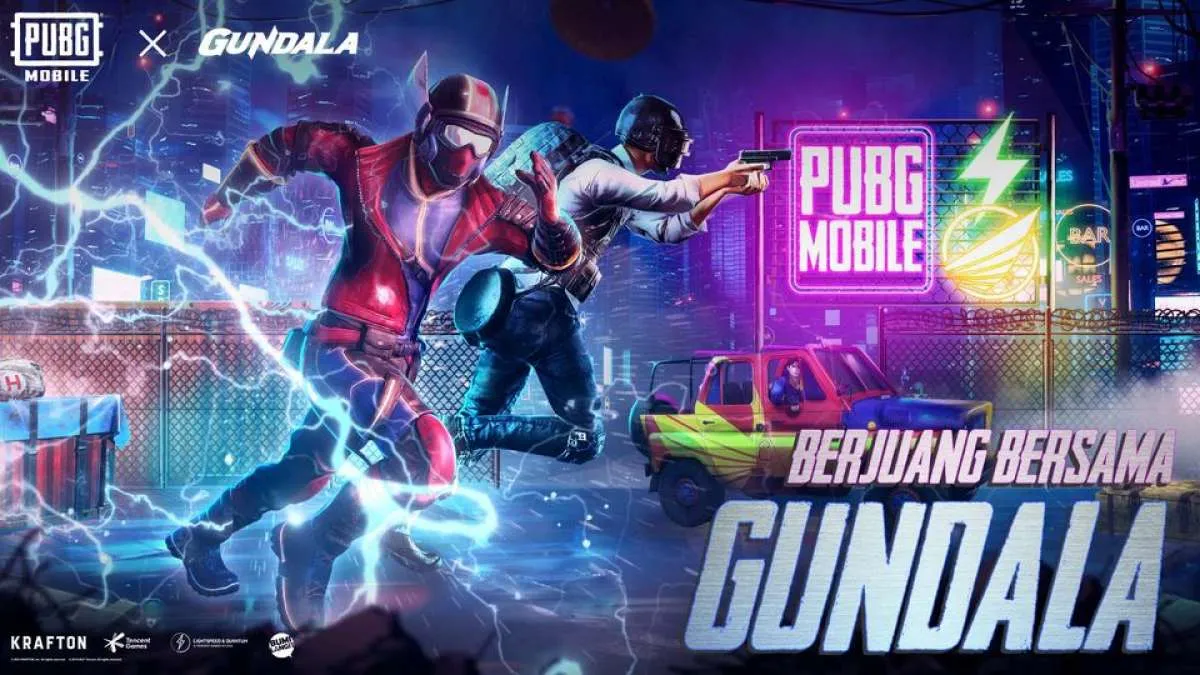 Login! Kolaborasi PUBG Mobile X Gundala telah hadir, begini penampakannya