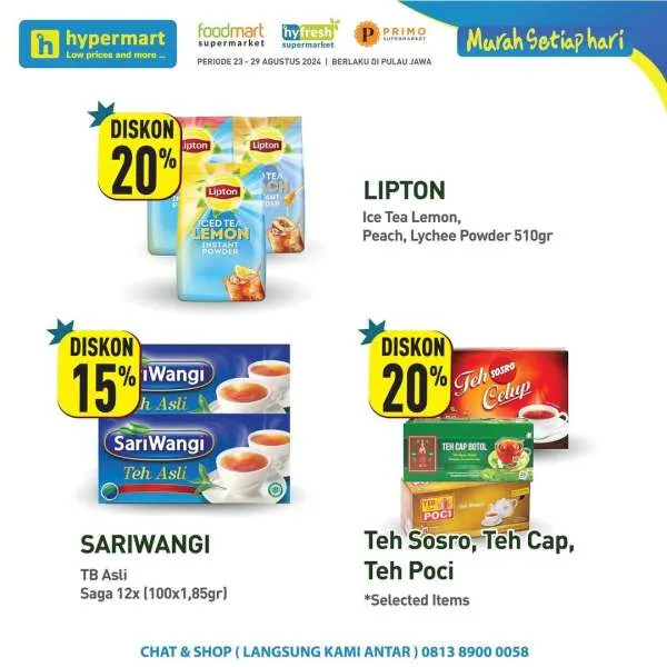 Promo JSM Hypermart Hyper Diskon Weekend Periode 23-26 Agustus 2024