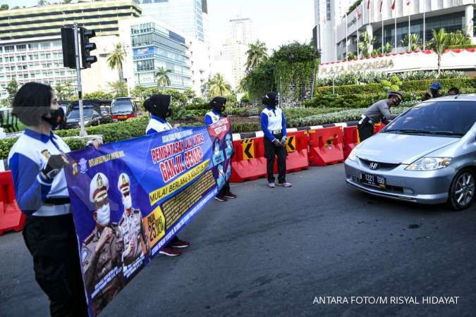 Hari ini ganjil genap di Jakarta berlaku di 25 ruas jalan ini
