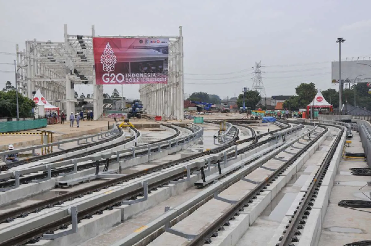 Begini Progres Proyek LRT Jabodebek