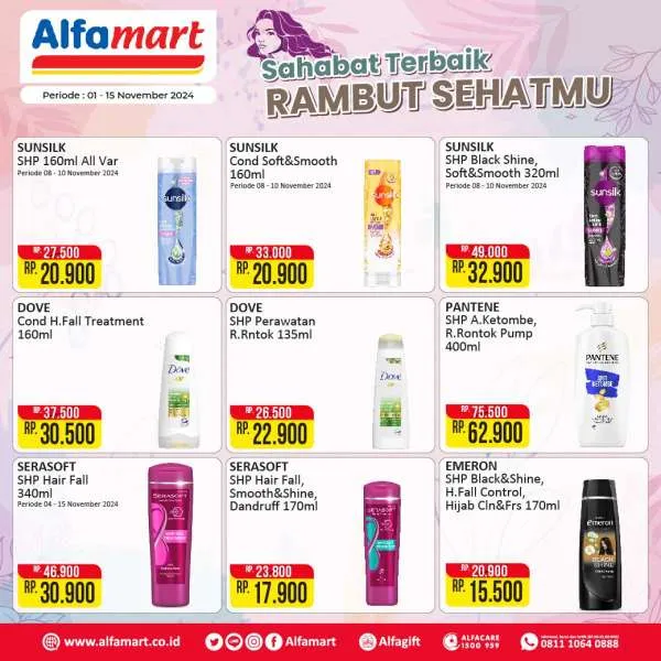 Promo Alfamart Body Care Fair Periode 1-15 November 2024