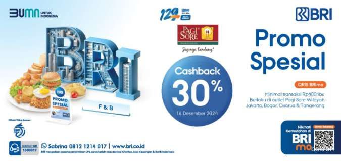 6 Promo HUT 129 BRI Part 2: DCost, Family Mart, Bakmi GM, Tous Les Jours, Pagi Sore