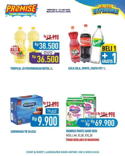 Promo Hypermart Hyper Diskon Weekday Periode 10-12 Juni 2025