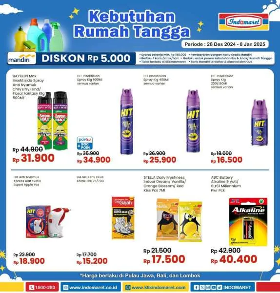 Promo Indomaret Super Hemat Periode 26 Desember 2024-8 Januari 2025