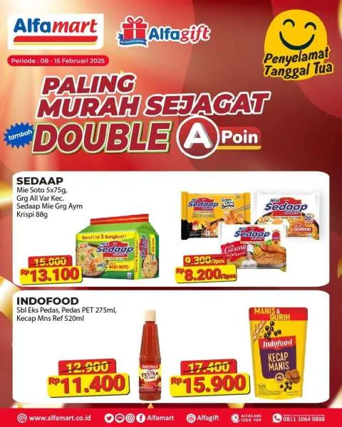 Promo Alfamart Paling Murah Sejagat Periode 8-15 Februari 2025