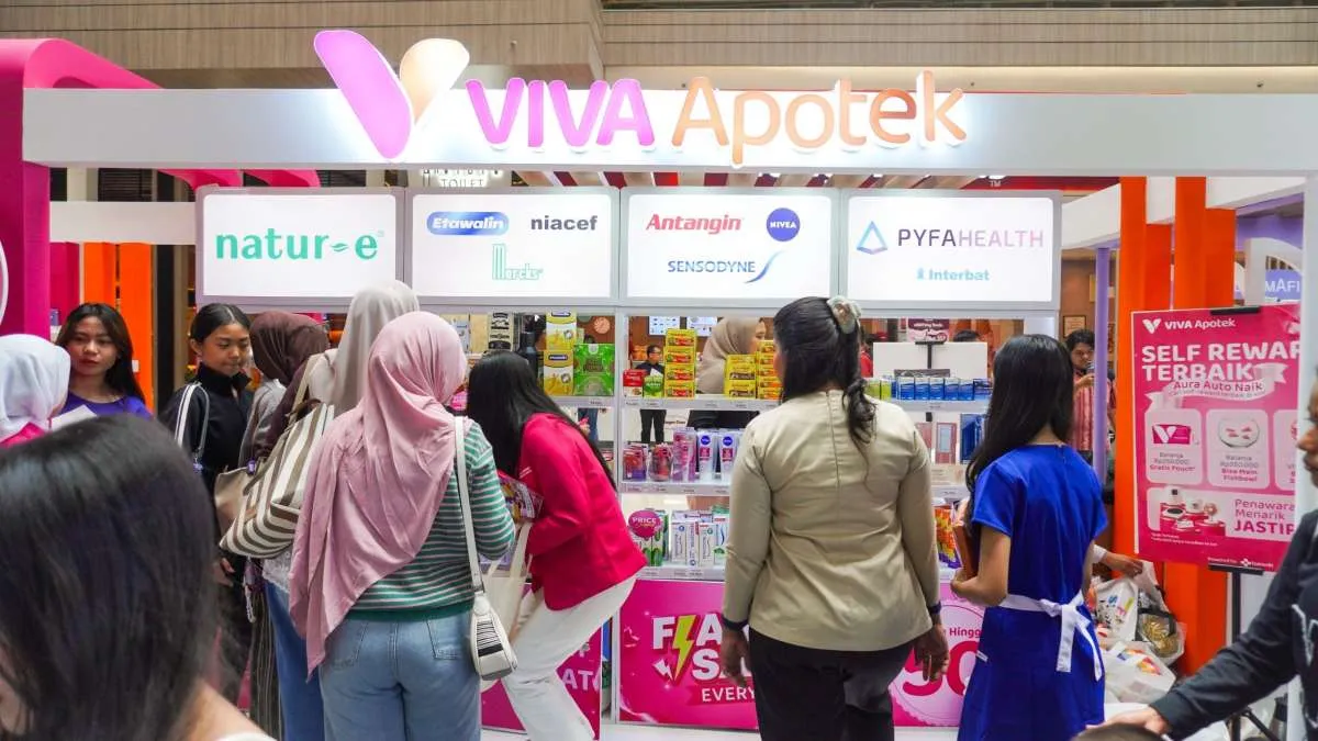 VIVA Apotek Bukukan Lonjakan Penjualan 35% di BeautyFest Asia 2026