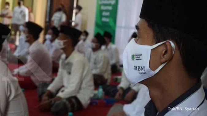 Sinergi Hasanah BNI Syariah-GPM untuk Pesantren Cegah Covid-19 Lindungi Kamu dan Aku