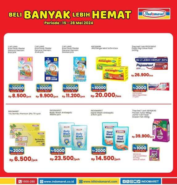 Promo Indomaret Super Hemat Terbaru 15-28 Mei 2024