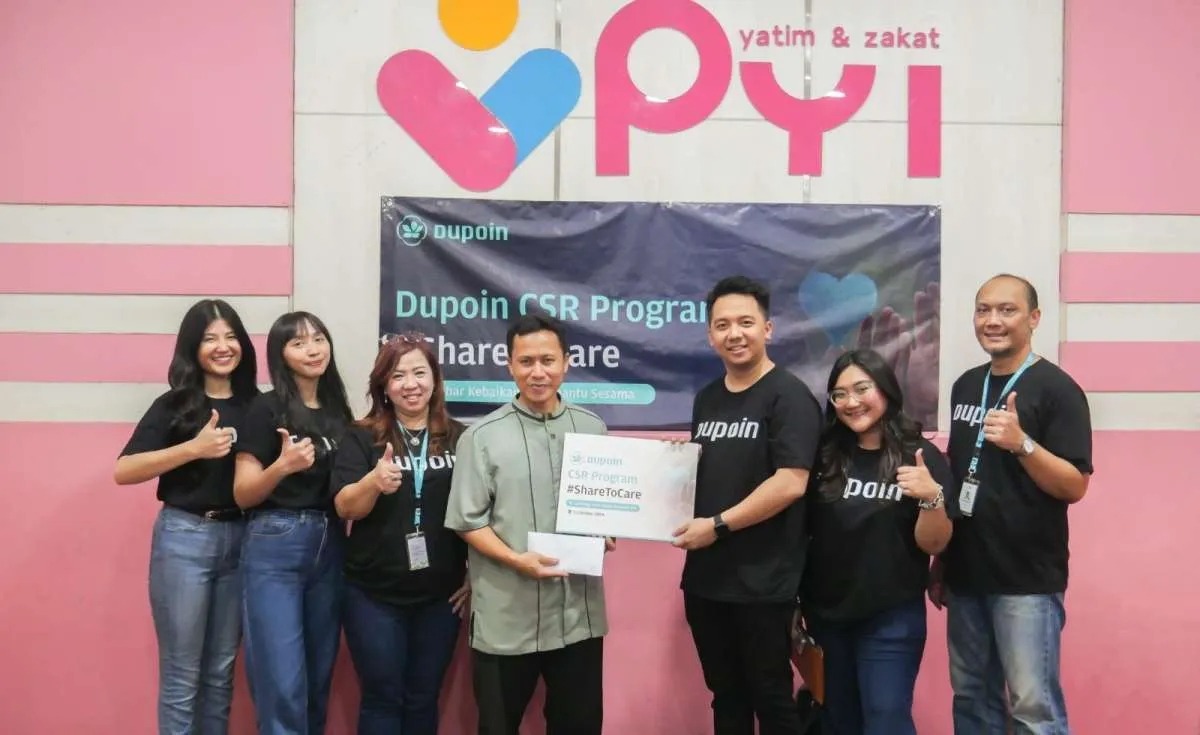Dupoin Hadrkan Kebahagiaan Lewat Program CSR #SharetoCare di Jakarta