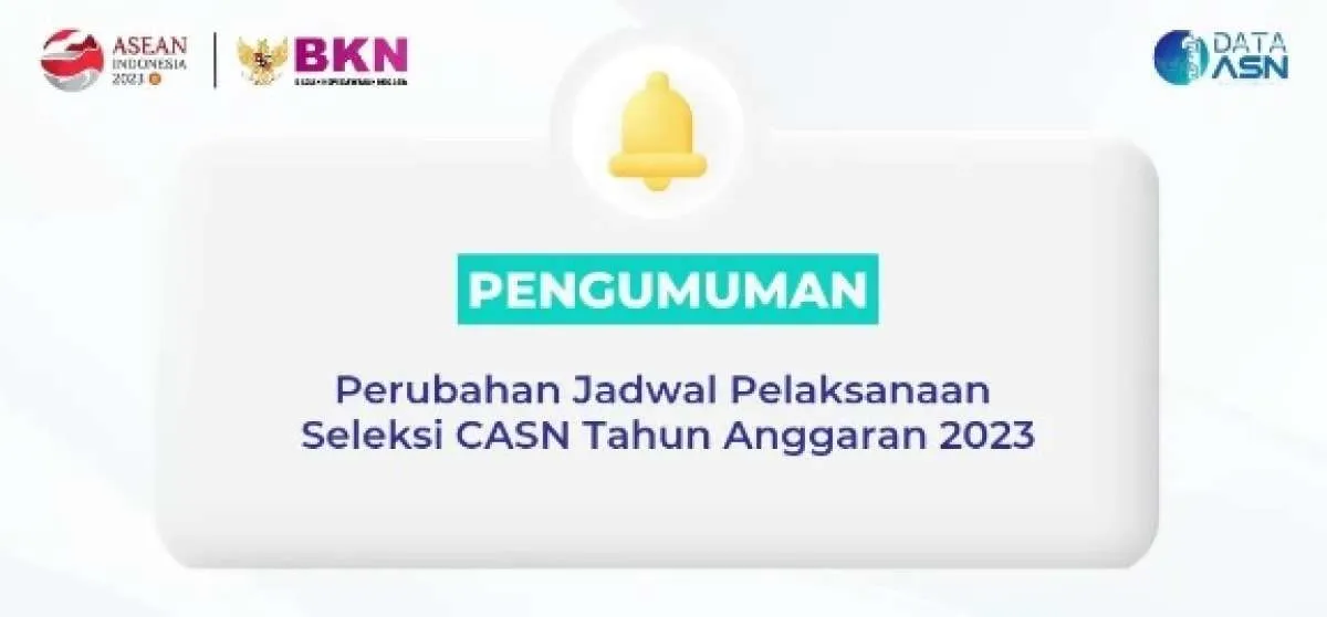 Pendaftaran CPNS & PPPK 2023 Resmi Diundur, Catat Jadwal Pendaftaran Terbarunya Ini 