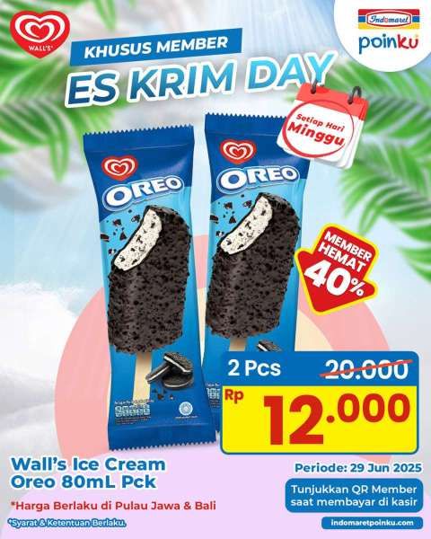 Promo Indomaret Es Krim Day 29 Juni 2025