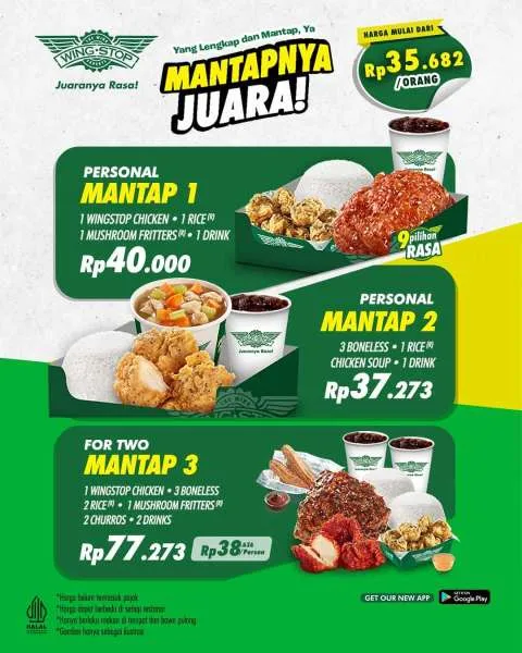 Promo Wingstop Mantapnya Juara Oktober Personal